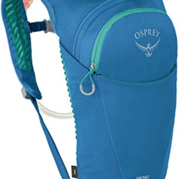 Brand New Osprey Moki 1.5 L Kid's Bike Hydration Backpack Sparrow Blue - Picture 1 of 8